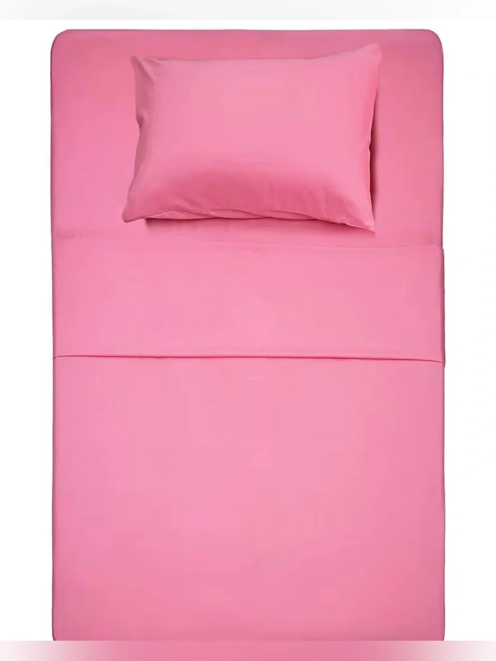 Soft Pink Bed Sheet Set - Brand